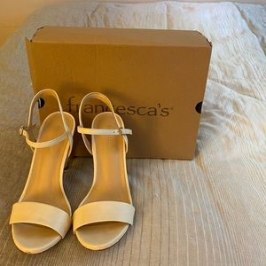 Francesca’s Nude Heels